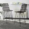 Safavieh Minerva Wicker Counter Stool Set of 2 Brown / Black